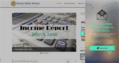 Desktop Screenshot of moms-make-money.com