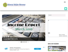 Tablet Screenshot of moms-make-money.com